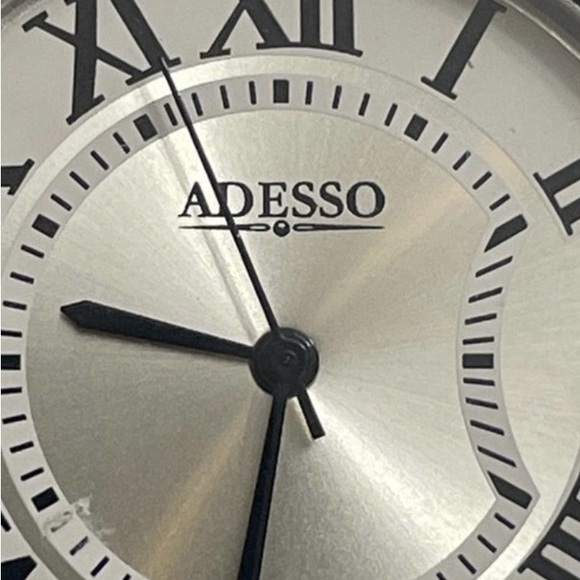 Men’s Adesso Art Deco ss quartz watch, 39mm, light scratches - Picture 3 of 7
